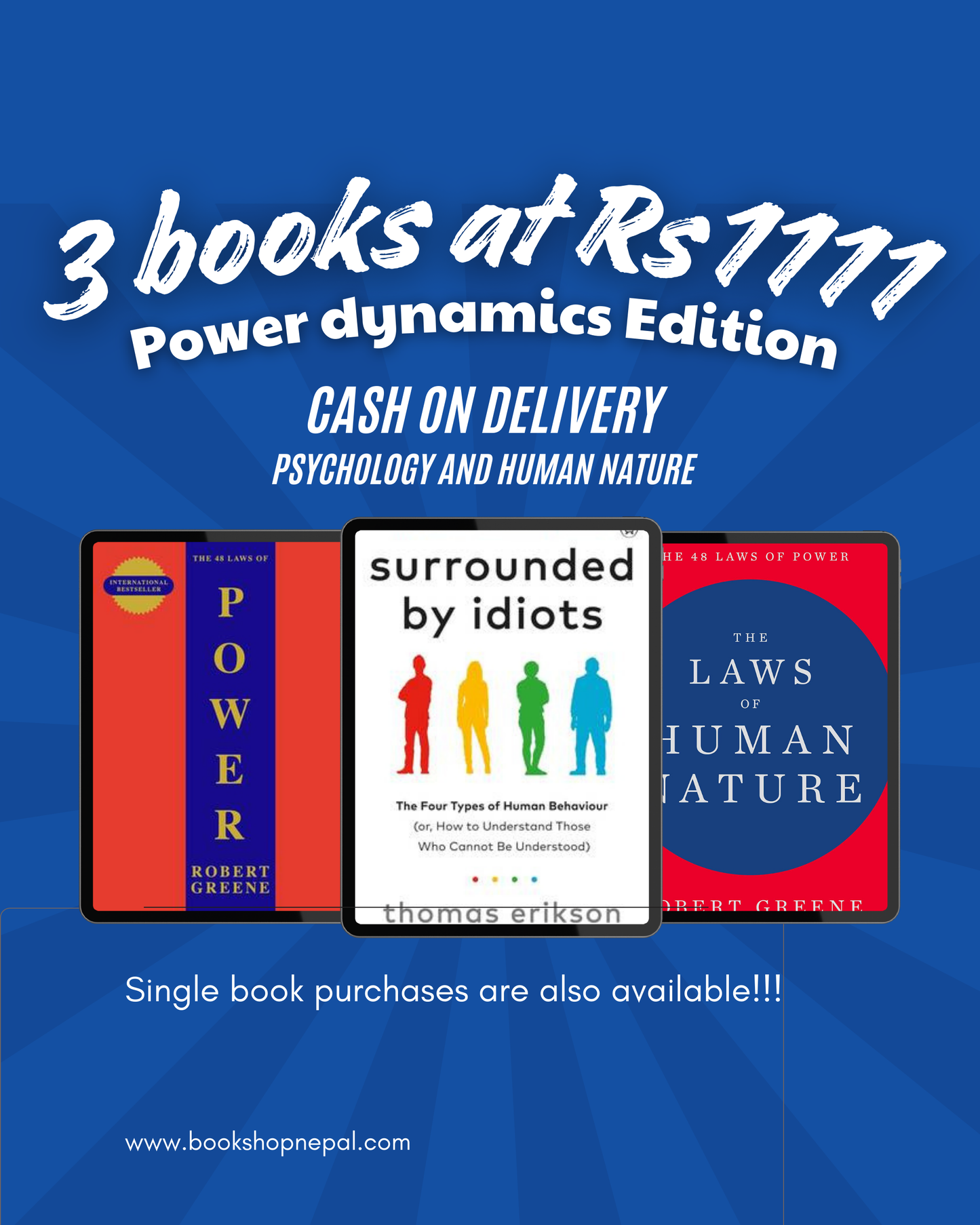 3 power dynamics combo:48 laws of power+surrounded by idiots+laws of human nature