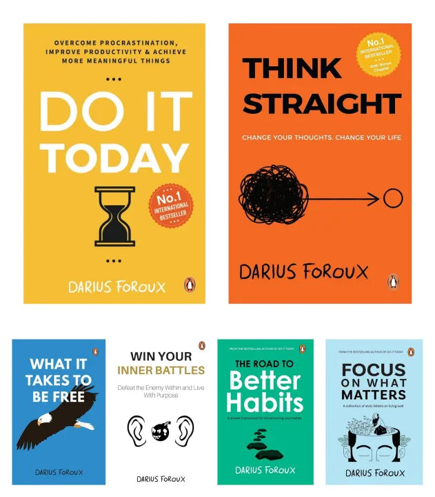 Phulchowki Books Combo Set Of Six Books By Darius Foroux