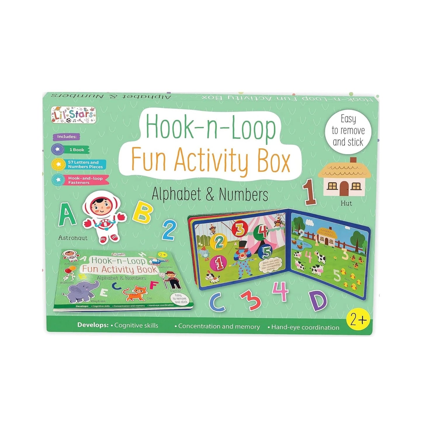 Alphabet $ Numbers Acitivity Box, Early Activity Box