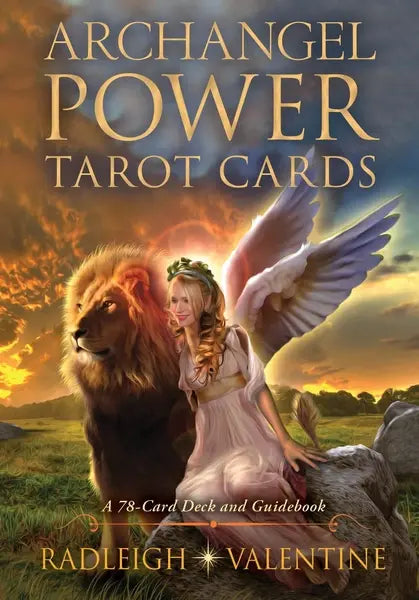 Archangel Power Tarot Cards: A 78-Card Deck And Guidebook (authentic verified), Radleigh Valentine