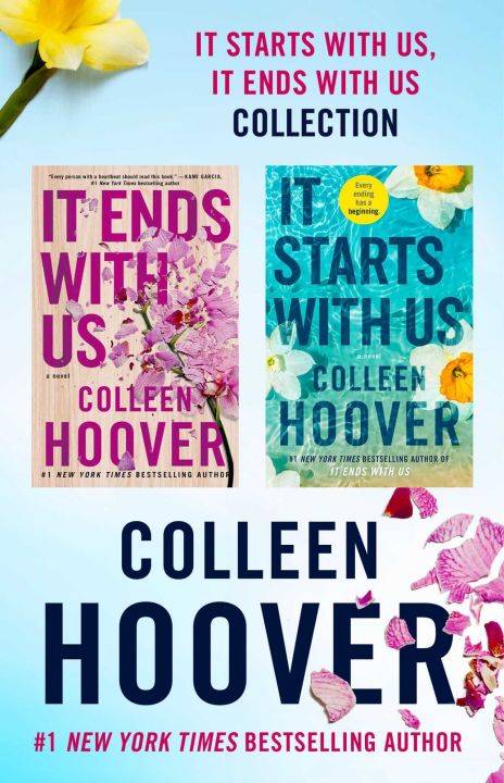 Colleen Hoover Box Set It Ends With Us It Starts With Us (Authentic Verified)