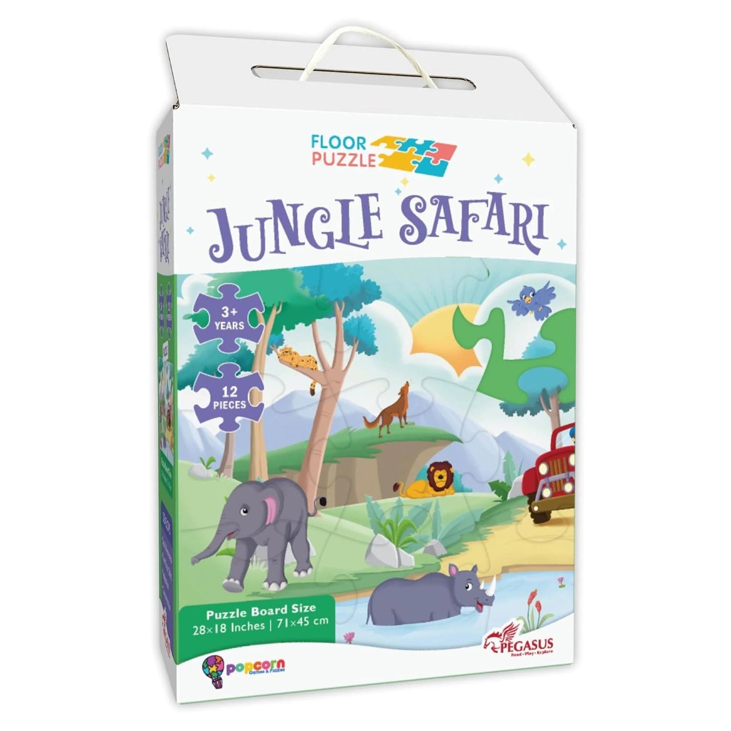 Jungle Safari - Elephant (CONTOUR PUZZLE)