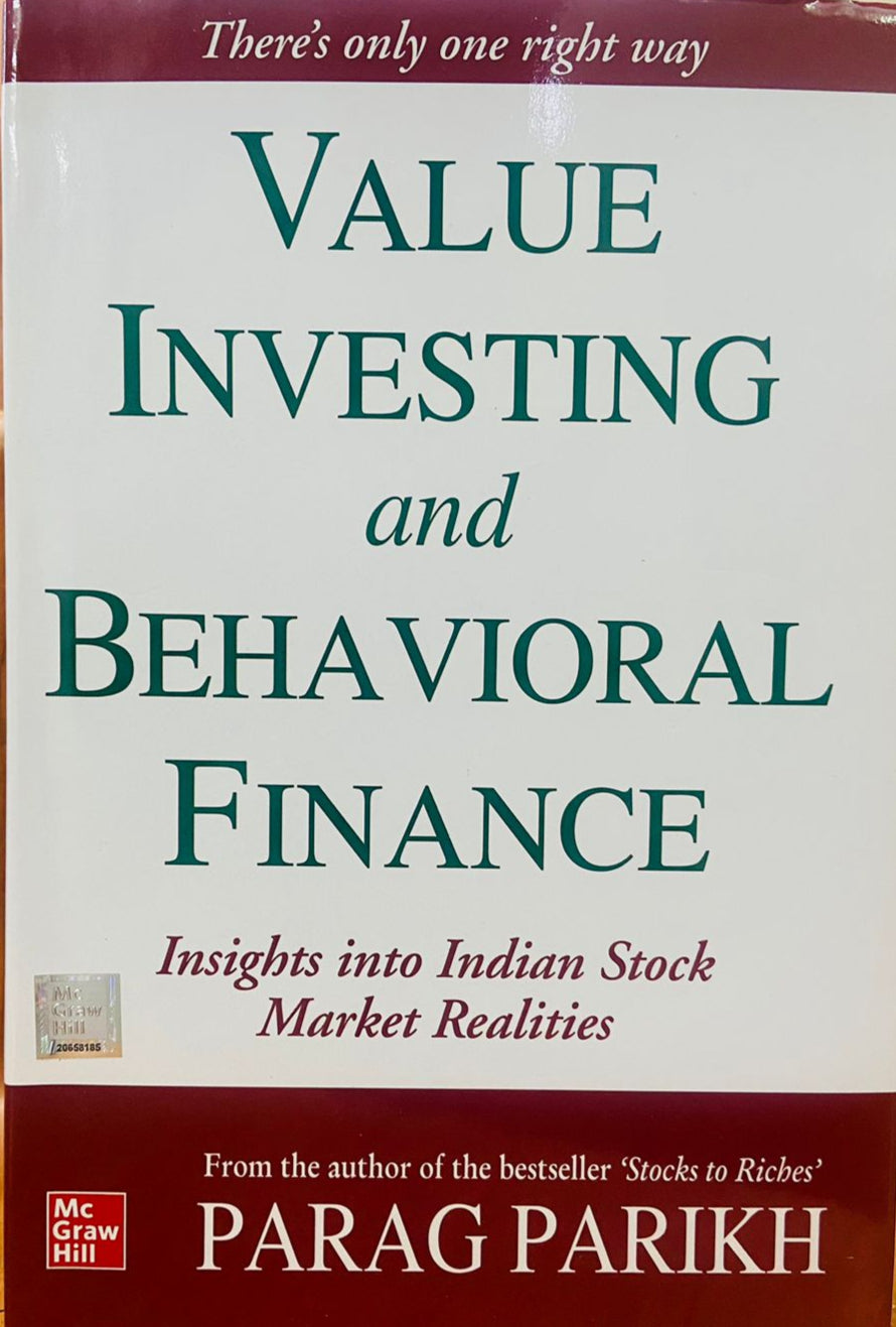 Value Investing and Behavioral Finance: Insights into stock market realities by Parag Parikh
