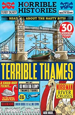 Horrible Histories: Terrible Thames (authentic verified) by Terry Deary