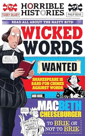 Horrible Histories: Wicked Words (authentic verified) by Terry Deary