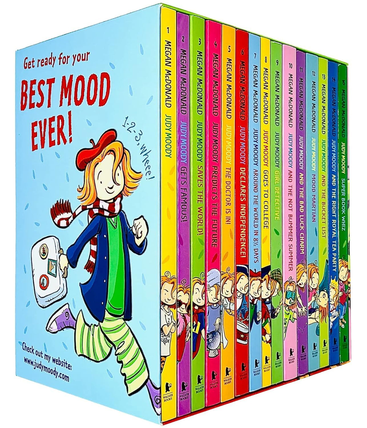 Judy Moody 15 Books Collection Box Set (Authentic Verified) Megan McDonald