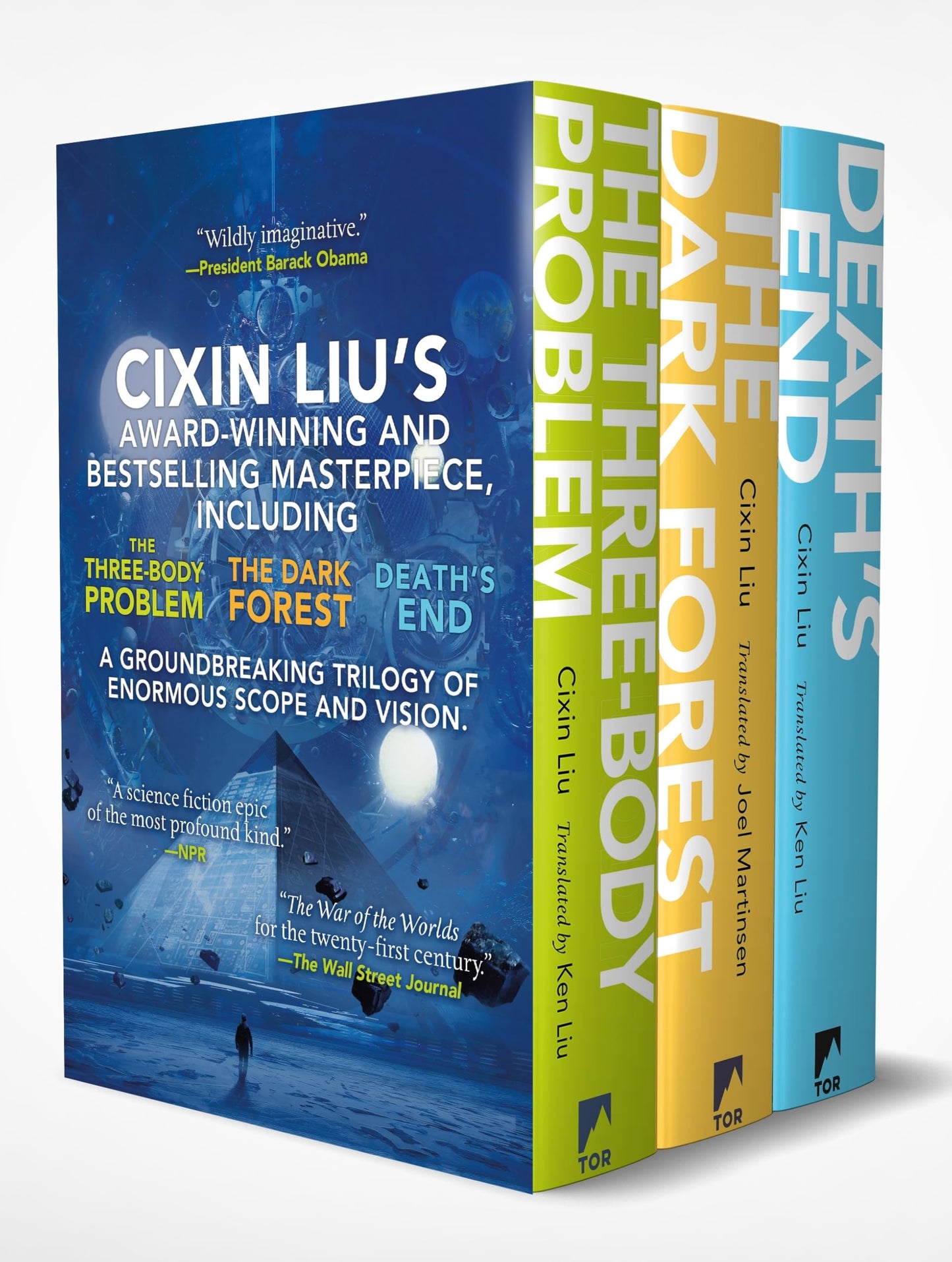 The Three Body Problem Trilogy (Boxset) (authentic verified) by Liu Cixin