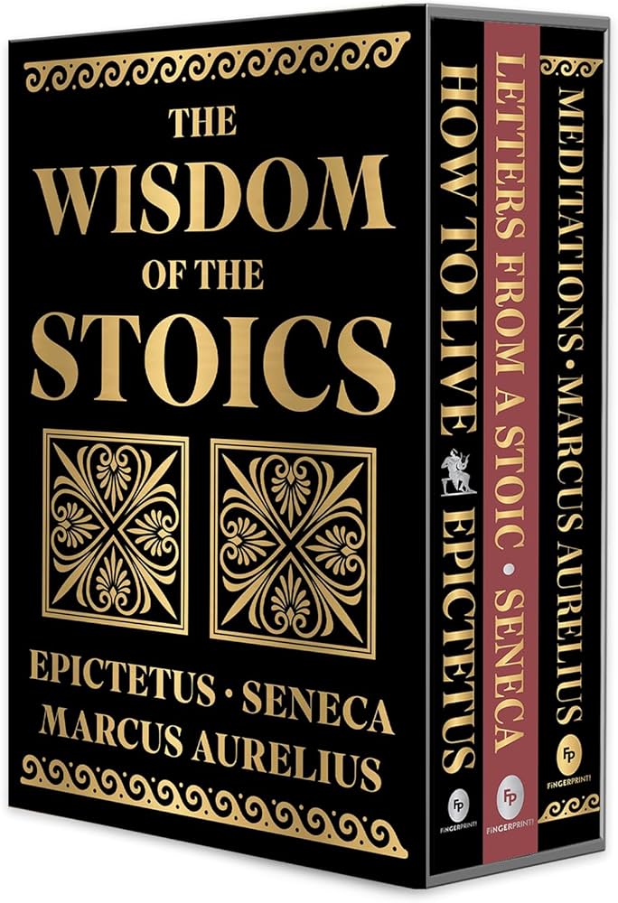 The Wisdom of the Stoics (Authentic Verified) Boxed Set 3 Books Box Set