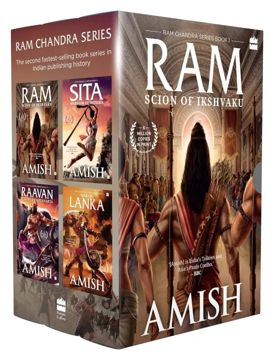 The Ram Chandra Series Boxset Of 4 Books (English, Paperback) By Amish Tripathi