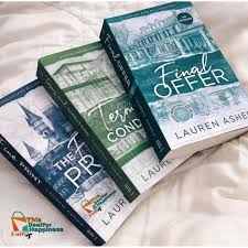 The Fine Print , Terms and Conditions , Final Offer By Lauren Asher ( Collection of 3 Books Set )