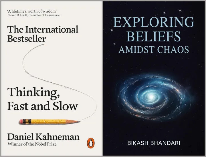 Set Of 2 Books (Exploring Beliefs Amidst Chaos & Thinking, Fast And Slow)