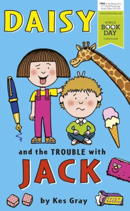 Phulchowki Books Daisy and the Trouble With Jack (Paperback) By Kes Gray