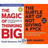 Combo Set (The Magic of Thinking Big+The Subtle Art of Not Giving a F*ck)