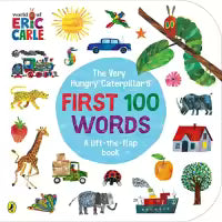 The Very Hungry Caterpillar's First 100 Words (English, Board book, Carle Eric)