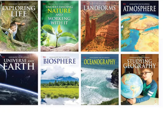 Phulchowki Books Encyclopedia of Geography ( Set of 8 Books) Paperback By Om Books Editorial Team