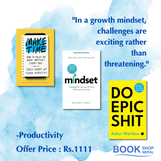 Productivity Combo Make time + Mindset + Do Epic Shit