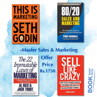 Master sales and marketting combo This is marketting-Seth Godin 80/20 sales and marketting-Perry Marshall The 22 immutable laws-Al Ries Sell like crazy-Sabri Suby