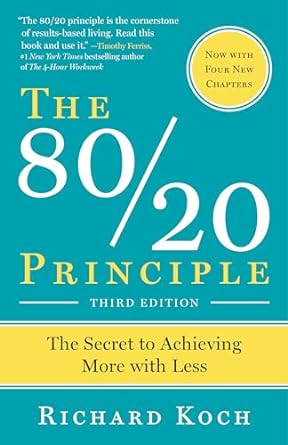 80/20 Principle by Richard Koch (high quality)