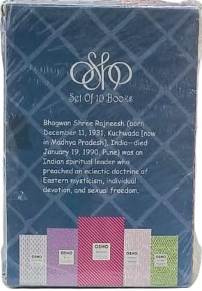 Osho Set of 10 Books | Wisdom, Joy, Intimacy, Awareness, Forgiveness, Intelligence, Maturity, Creativity, Trust & Freedom