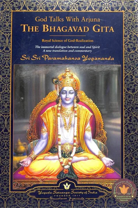 God Talks with Arjuna - The Bhagavad Gita (Set of 2 Volumes) (English, Paperback) By Sri Sri Paramahamsa Yogananda