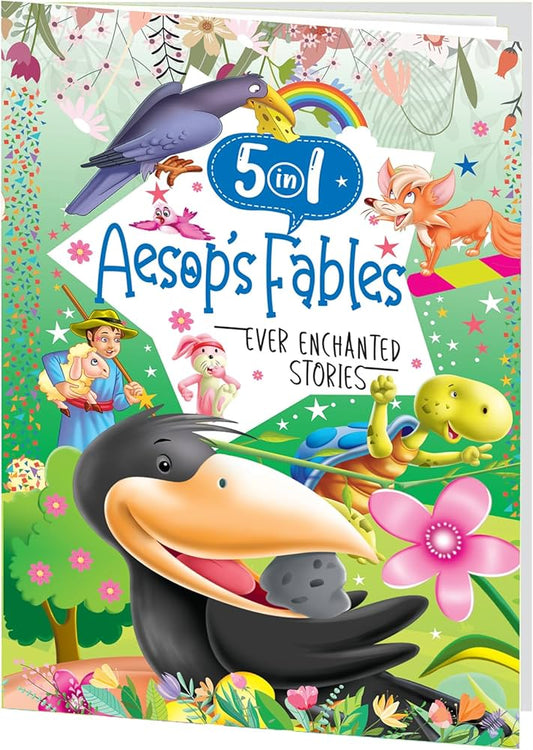 5 In 1 Aesops Fables Book 2 A Captivating Compilation of Timeless Fables Ever Enchanted Stories (Authentic Verified)