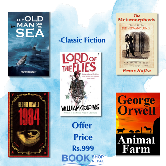 Classic Fiction Old man and sea-Ernest hemingway Lord of flies-William Golding Metamorphosis-Franx kafka 1984-George Orwell Animal Farm-George Orwell