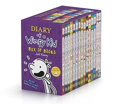 Diary of a Wimpy Kid by Jeff Kinney Volume (1-14) High Quality Box set