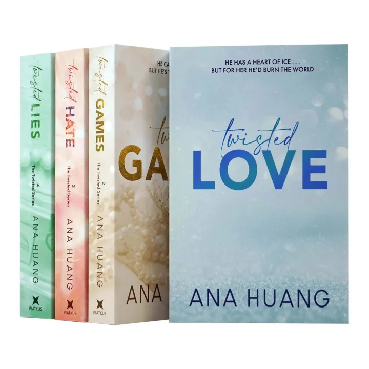 Twisted Series by Ana Huang (4 PC) High Quality Box Set