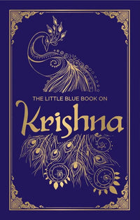 The Little Blue Book On Krishna (Deluxe Silk Hardbound) By Shubha Vilas