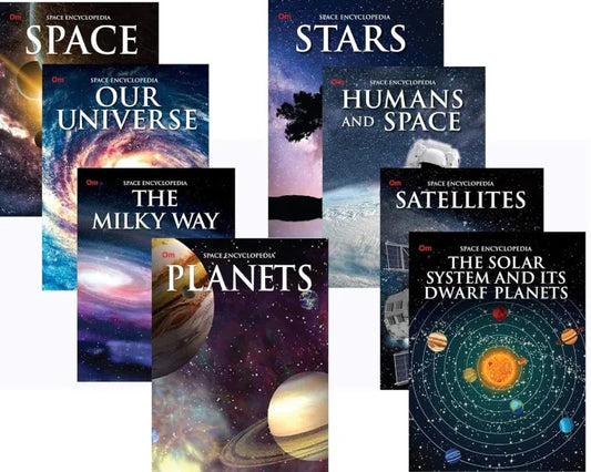 Phulchowki Books Encyclopedia of Space ( Set of 8 Books) Paperback By Om Books Editorial Team