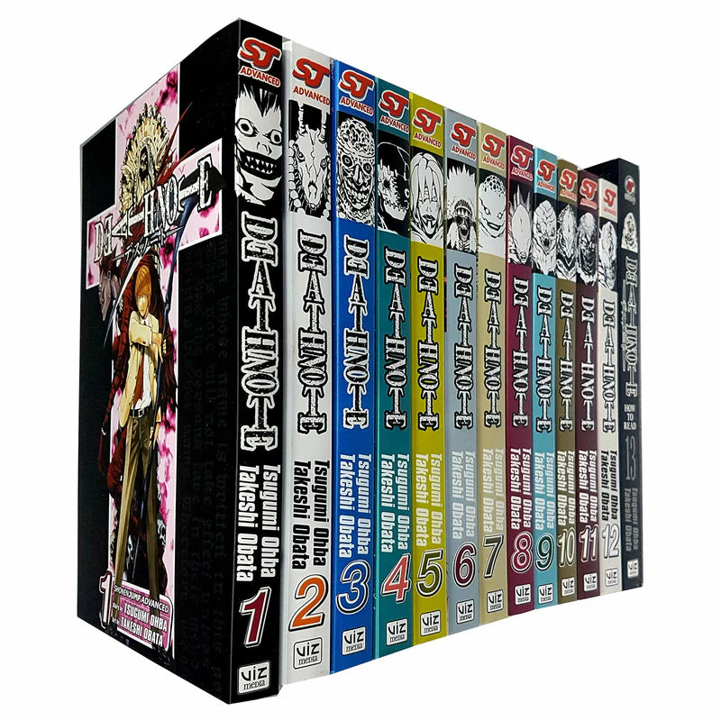 Death Note 1-13 Books Collection Set by Tsugumi Ohba - Fiction - Paperback