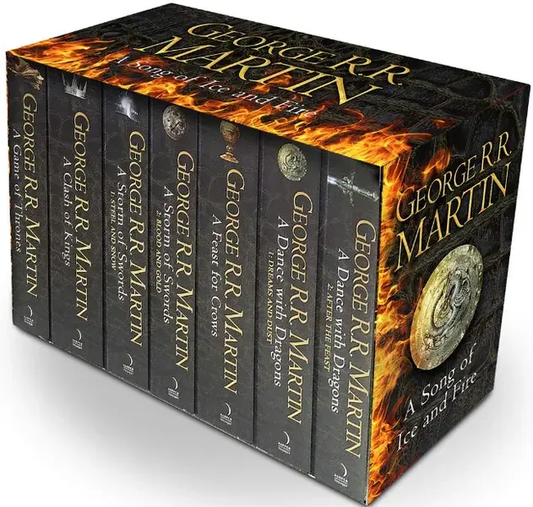 Song of Ice and Fire(High Quality) by George R.R. Martin (8 PC) High Quality