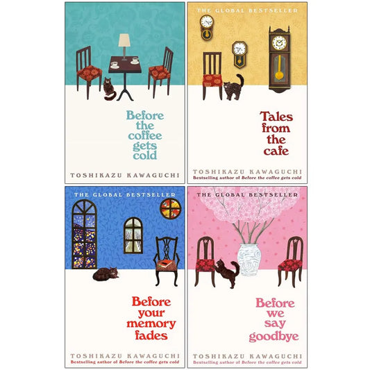 Before the Coffee Gets Cold Series Box Set: Includes Before the Coffee Gets Cold, Tales from the Café, Before Your Memory Fades & Before We Say Goodbye – Heartfelt Japanese Time-Travel Fiction