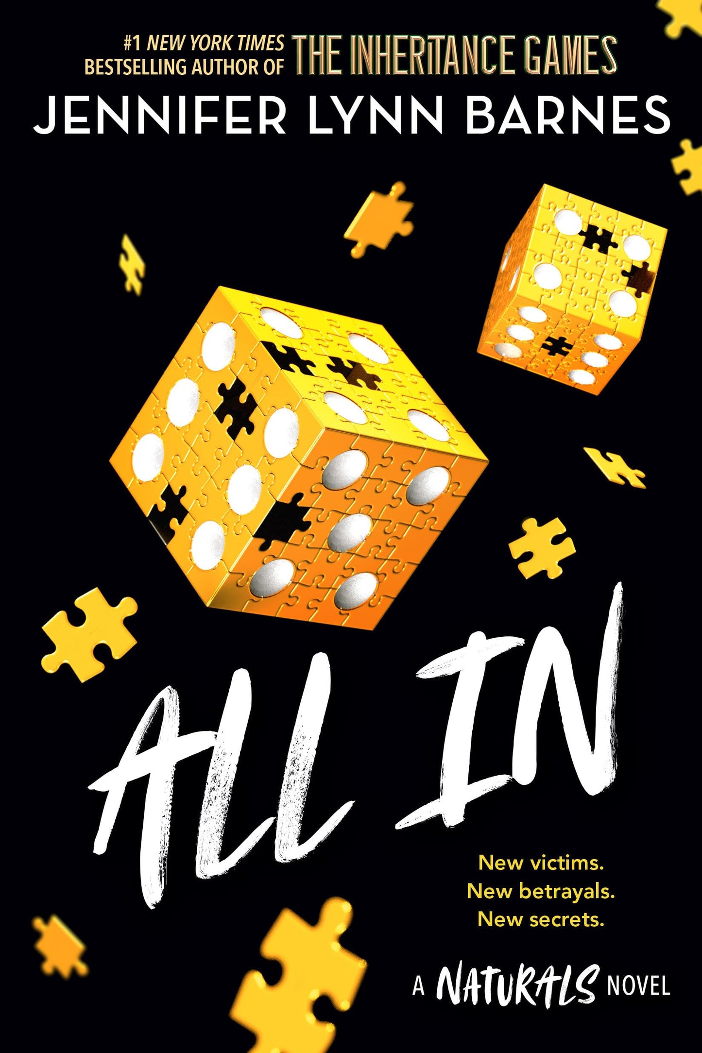 All In (The Naturals Book 3) (authentic verified) by Jennifer Lynn Barnes
