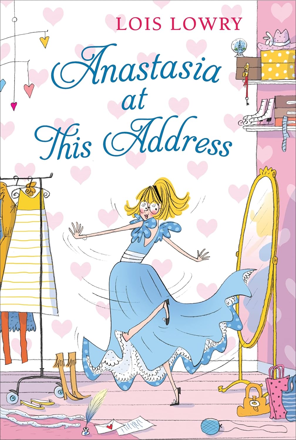 Anastasia At This Address (authentic verified) by Lois Lowry