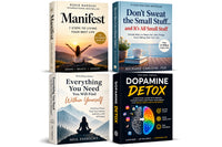 manifest + dont sweat the small stuff + everything you need you will find within need yourself + Dopamine detox — 4-Book Bundle — 4-Book Bundle