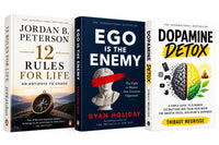 12 rules of life (s) + ego is the enemy (Ryan holiday) + Dopamine detox(A) — 3-Book Bundle — 3-Book Bundle