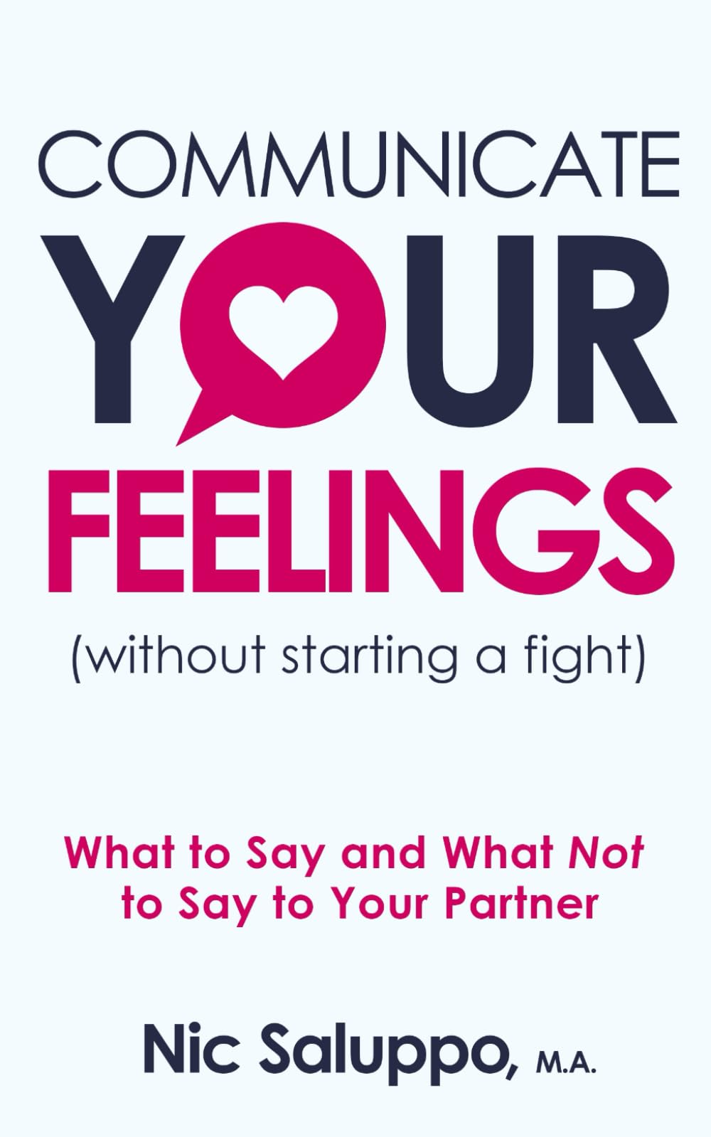 Communicate Your Feelings without starting a fight What to Say and What Not to Say to Your Partner (Authentic Verified), Nic Saluppo