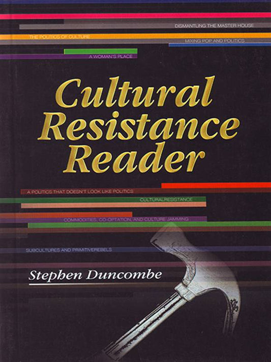 Cultural Resistance Reader (authentic verified), Stephen Duncombe
