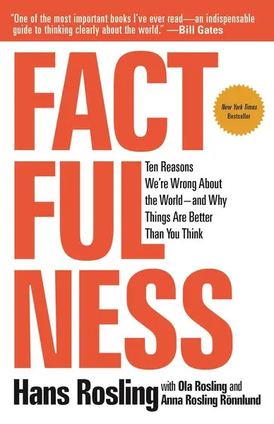 Factfulness (Authentic Verified) by Hans Rosling