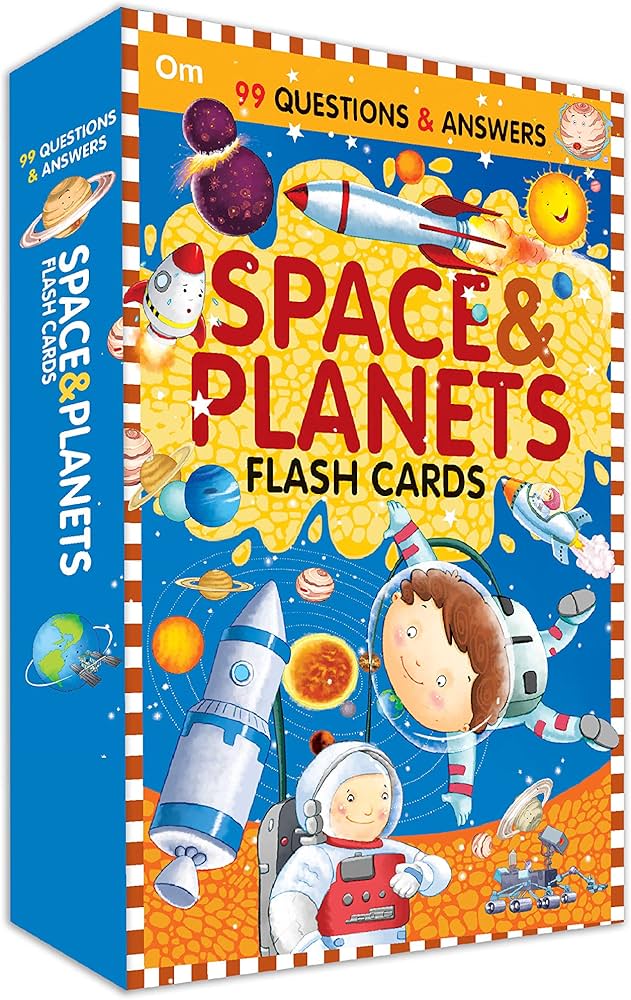 Flash Cards: 99 Questions and Answers - Space and Planets (authentic verified)