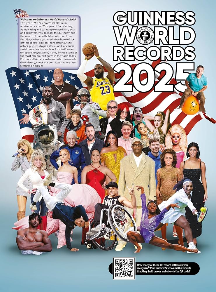Guinness World Records 2025 (Authentic Verified)