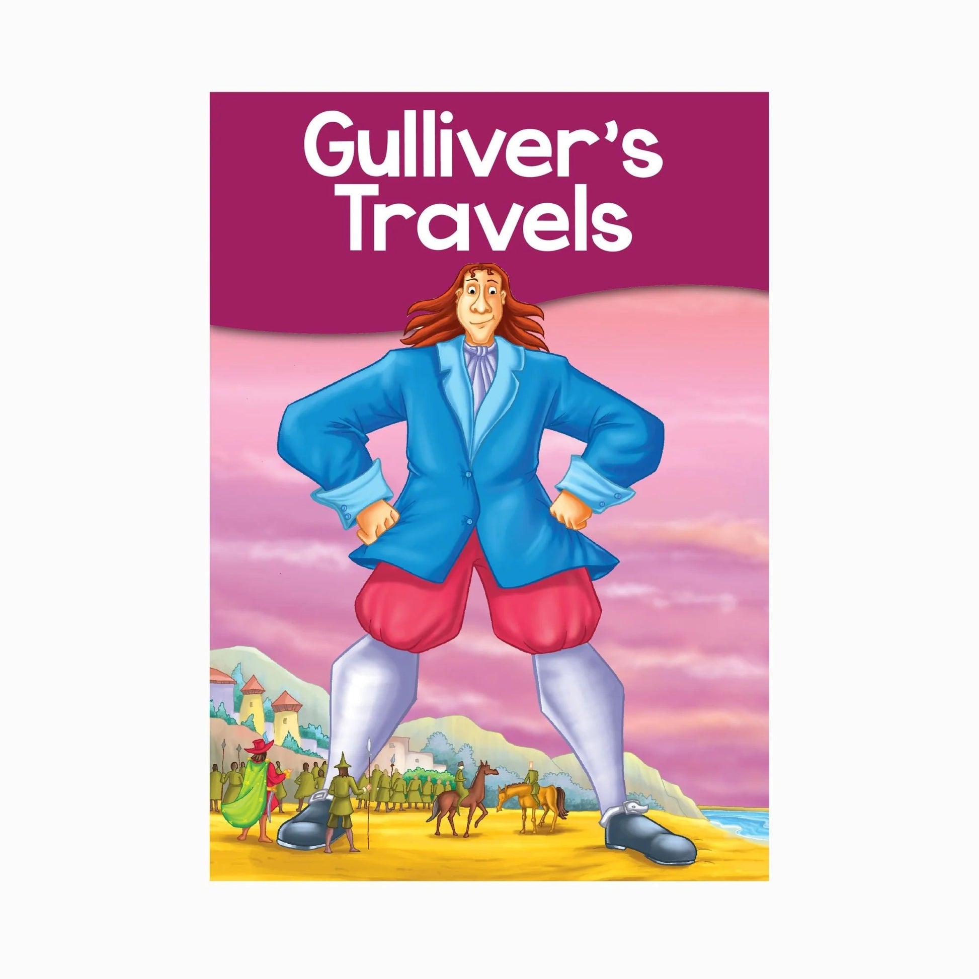 Gulliver's Travels Adventure picture book, Classic Literature for Kids