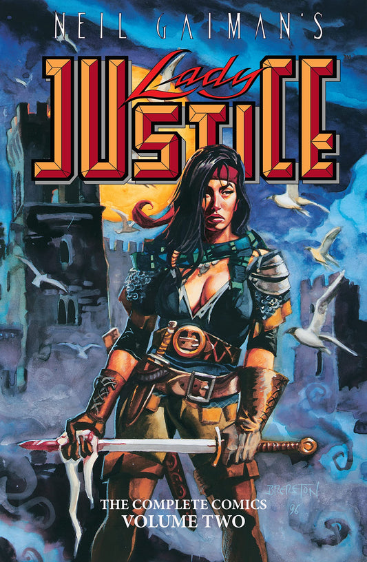 Lady Justice Volume Two (authentic verified) by Neil Gaiman