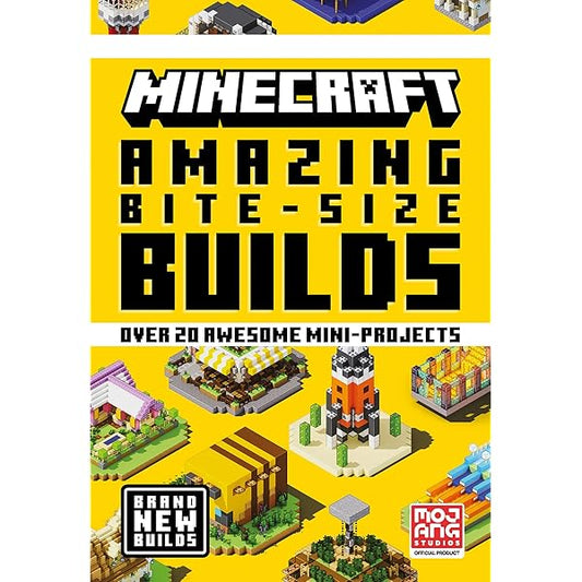 Minecraft Mega Bite-Size Builds Over 20 Incredible Mini Projects (Authentic Verified) Mojang AB