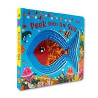 Peek Into The Sea: Illustrated Rhymes for Kids (Board Book) (authentic verified)