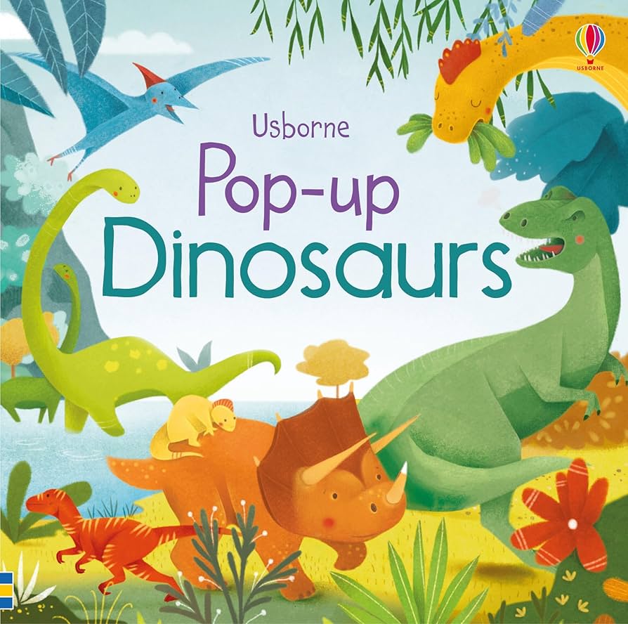 Pop-up Dinosaurs (authentic verified) (Illustrated pop up book for Kids)