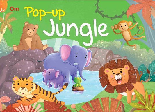 Pop-up Jungle (authentic verified) by Kirti Pathak (Illustrated pop up book for Kids)