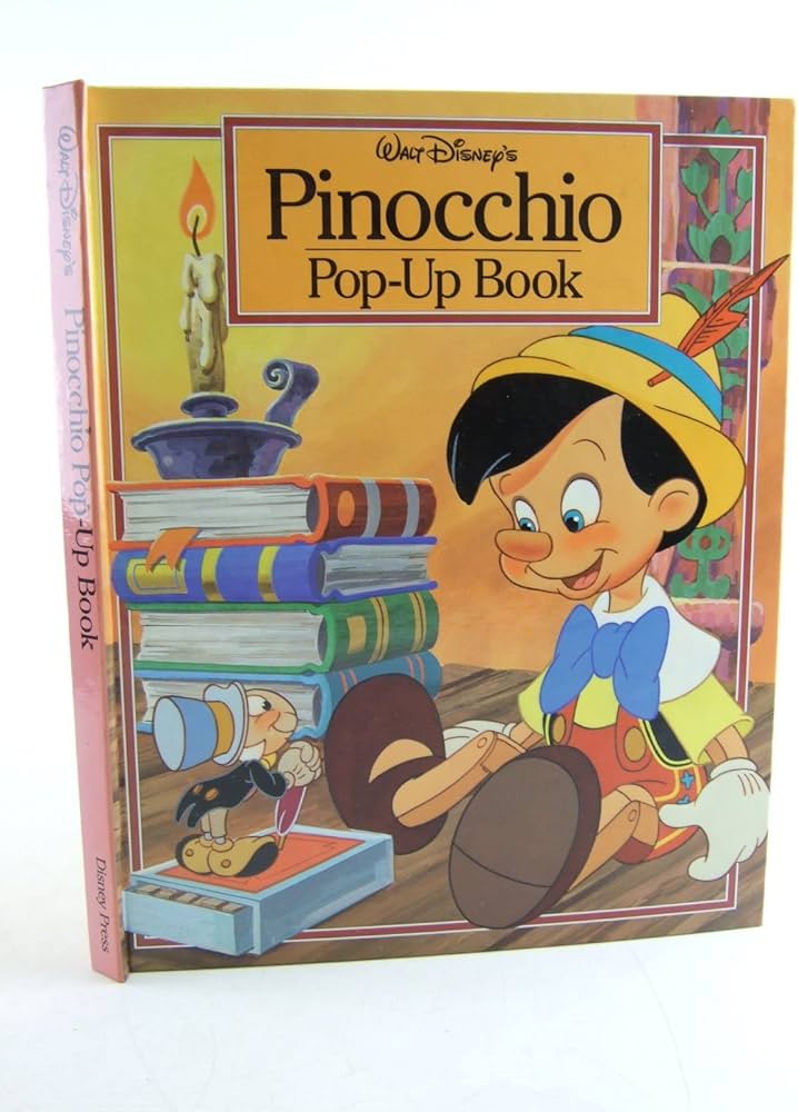 Pop-up Pinocchio (authentic verified) (Illustrated pop up book for Kids)