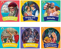 Shakespeare Stories - Collection of 6 Books - Romeo and Juliet, Julius Caesar, Othello, Macbeth, The Merchant of Venice, A Midsummer Night's Dream (authentic verified)